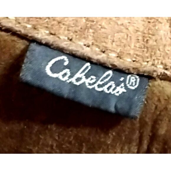 Cabelas Women's Boots Shearling Lined Suede Ankle Bootie Pull On Non-Slip - 8M - Picture 6 of 8